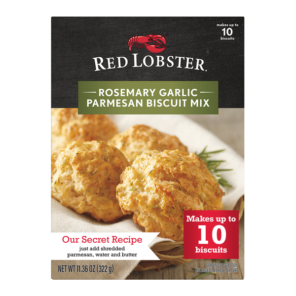 Red Lobster Rosemary Garlic Parmesan Biscuit Mix 11.36 Oz