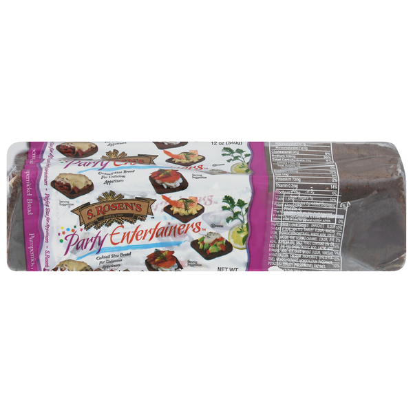 S. Rosen's Pumpernickel Bread 12 Oz