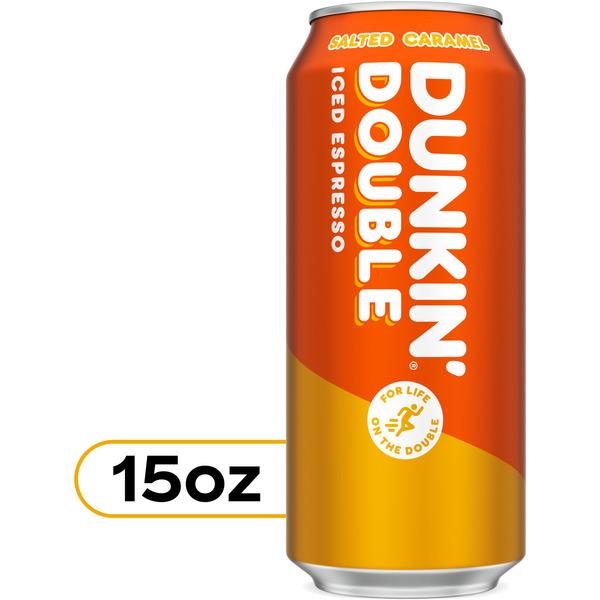Dunkin' Salted Caramel Double Iced Espresso 15 Oz