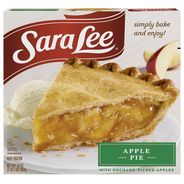 Sara Lee Apple Pie 34 Oz