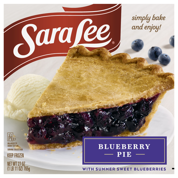 Sara Lee Blueberry Pie 27 Oz