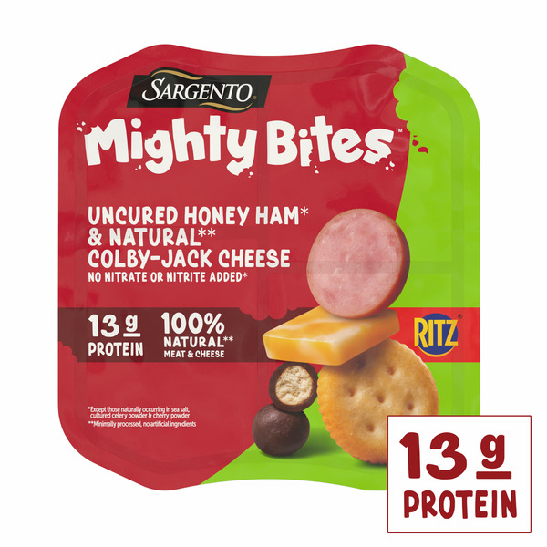 Sargento Mighty Bites Honey Ham 2.8 Oz