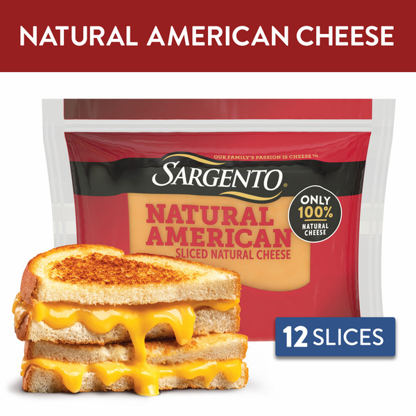 Sargento Natural American Slices 12 EA