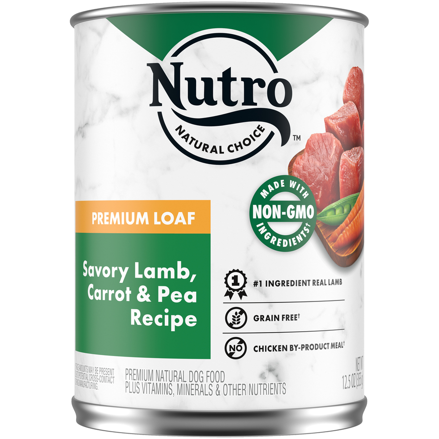 Nutro Savory Lamb,Carrot & Pea Recipe 12.5 Oz