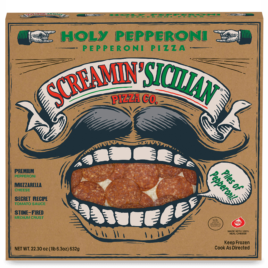 Screamin' Sicilian Holy Pepperoni Pizza 22.30 Oz Screamin' Sicilian Holy Pepperoni Pizza 22.30 Oz
