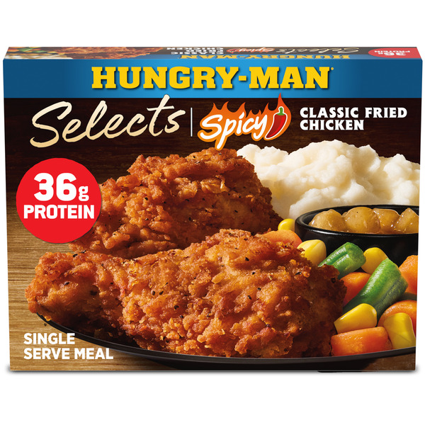 Hungry Man Selects Spicy Classic Fried Chicken 16 Oz