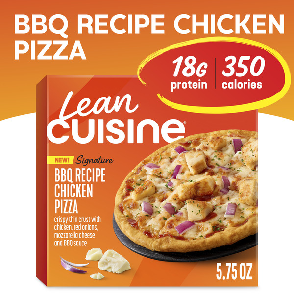 Lean Cuisine Signature BBQ Recipe Chicken Pizza 5.75 Oz