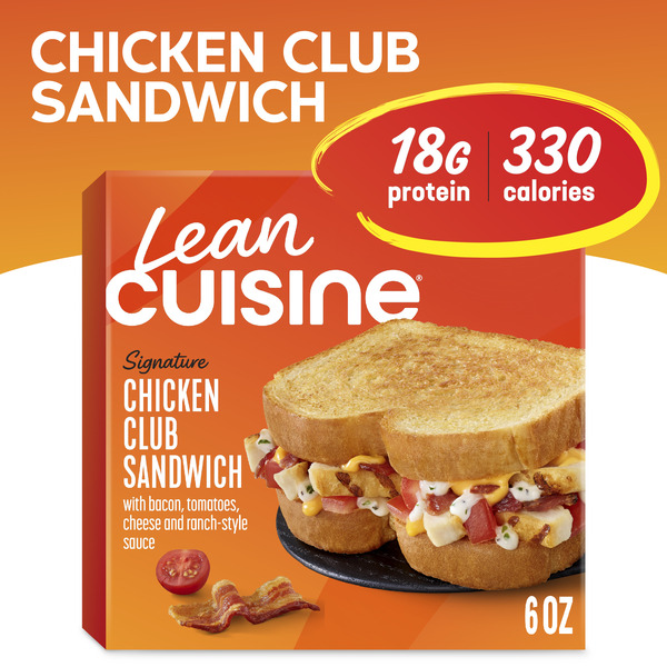 Lean Cuisine Signature Chicken Club Sandwich 6 Oz