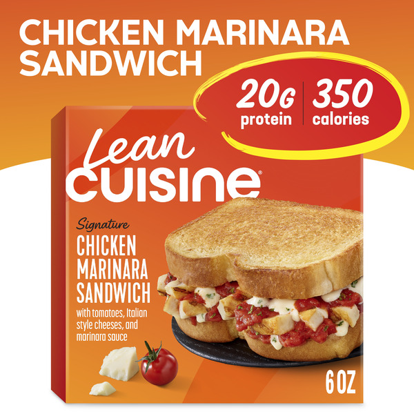 Lean Cuisine Signature Chicken Marinara Sandwich 6 Oz