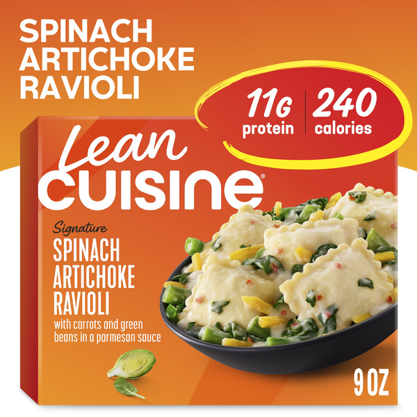 Lean Cuisine Signature Spinach Artichoke Ravioli 9 Oz