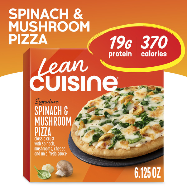 Lean Cuisine Signature Spinach Mushroom Pizza 6.13 Oz