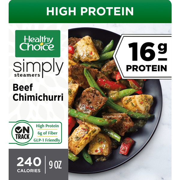 Healthy Choice Simply Steamers Beef Chimichurri 9 Oz