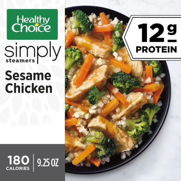 Healthy Choice Simply Steamers Sesame Chicken 9.25 Oz