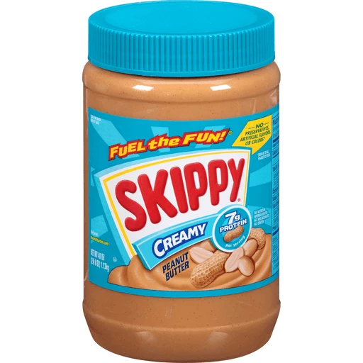 Skippy Creamy Peanut Butter 40 Oz Skippy Creamy Peanut Butter 40 Oz