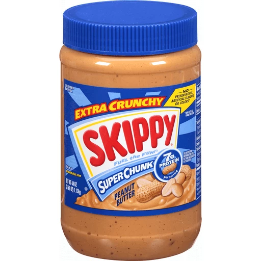 Skippy Extra Crunchy Super Chunk 40 Oz Skippy Extra Crunchy Super Chunk 40 Oz