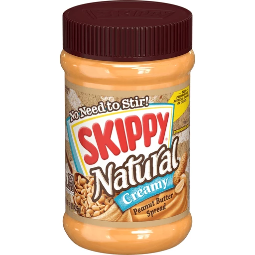 Skippy Natural Creamy Peanut Butter 15 Oz Skippy Natural Creamy Peanut Butter 15 Oz