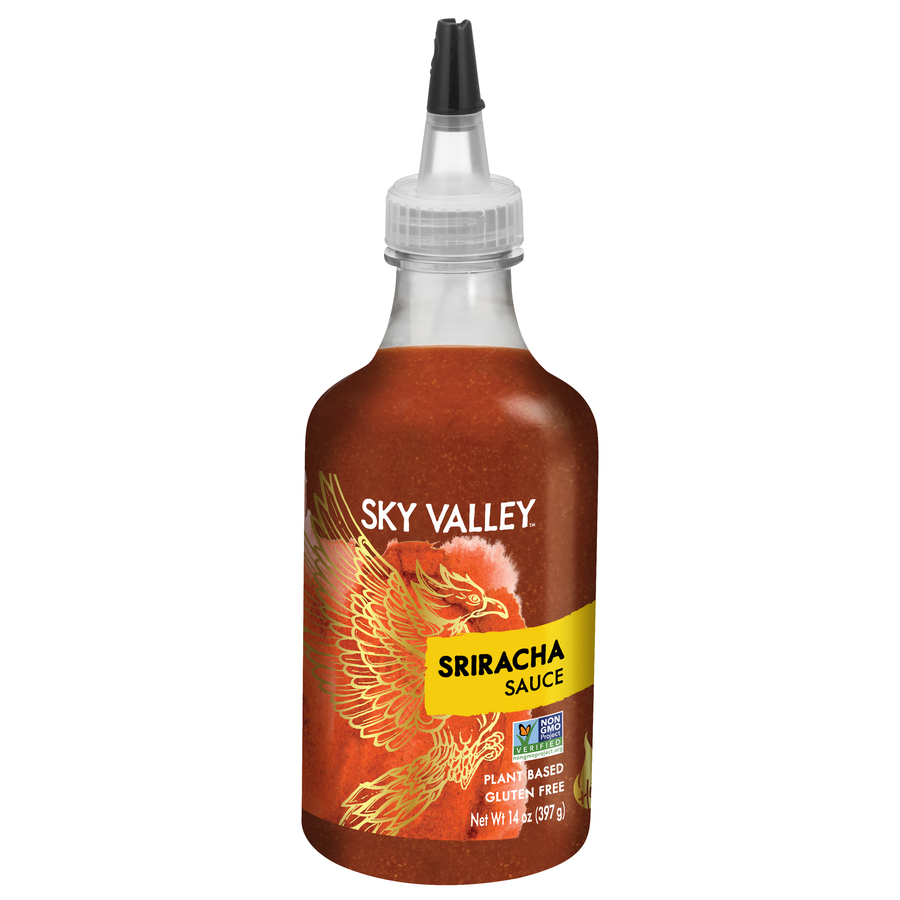 SkyValleyHotSrirachaSauce14Oz SkyValleyHotSrirachaSauce14Oz