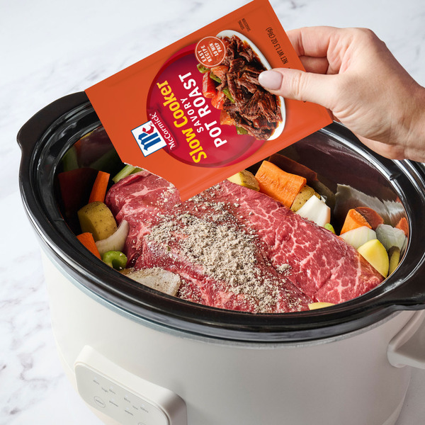 Slow Cooker Pot Roast Prep