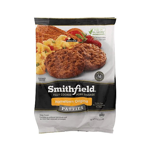 Smithfield Hometown Original Patties 19.5 Oz