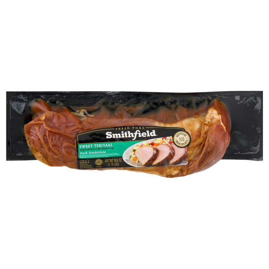 Smithfield Sweet Teriyaki Pork Tenderloin 18.4 Oz