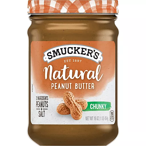 Smuckers Natural Chunky Peanut Butter 16 Oz Smuckers Natural Chunky Peanut Butter 16 Oz