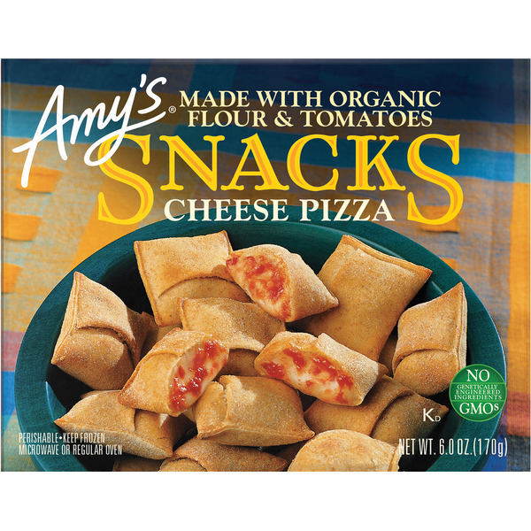 Amy's Organic Snacks Cheese Pizza 6 Oz