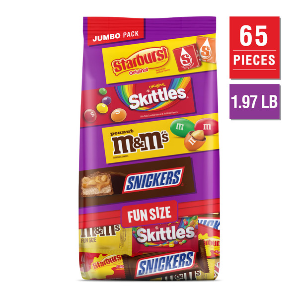 Snickers Fun Size Jumbo Pack 31.59 Oz