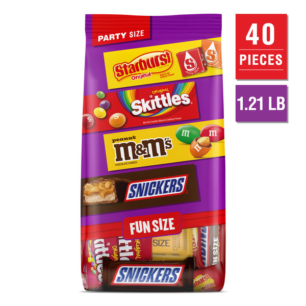 Snickers Fun Size Party Variety 19.44 Oz