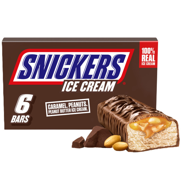 Snickers Ice Cream Bars 12 Oz