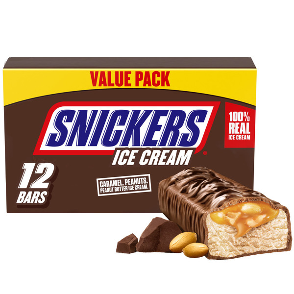 Snickers Ice Cream Bars 24 Oz