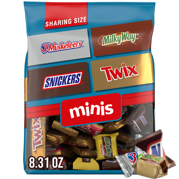 Snickers Minis Variety Pack 8.31 Oz