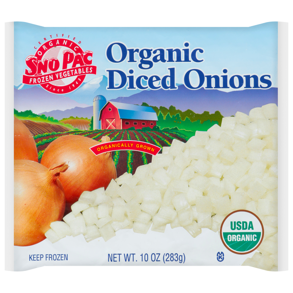 Sno Pac Organic Diced Onions 10 Oz Sno Pac Organic Diced Onions 10 Oz