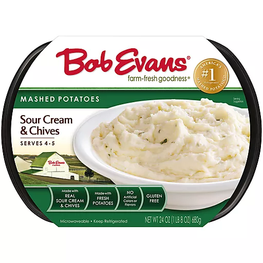 Sour Cream and Chives Mashed Potatoes 24 Oz