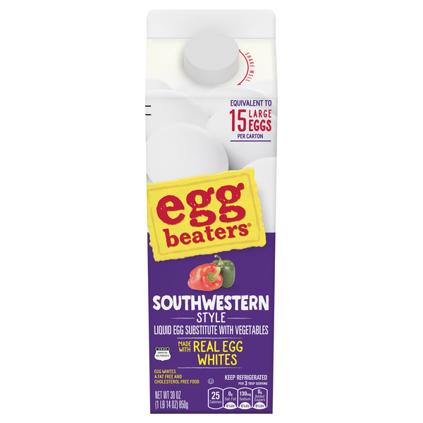 Egg Beaters SouthWestern Style Real Egg Whites 30 Oz
