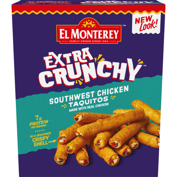 El Monterey Southwest Chicken Taquitos 18 Each