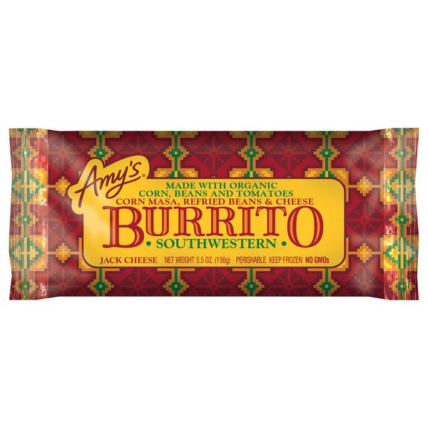 Amy's Southwestern Burrito 5.5 Oz