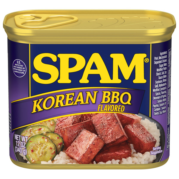 Spam Korean BBQ Flavored 12 Oz