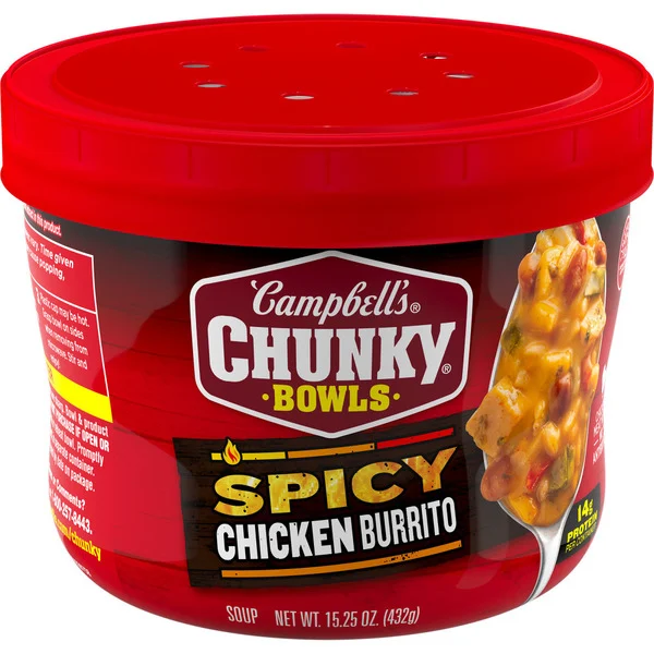 Campbell's Spicy Chicken Burrito 15.25 Oz