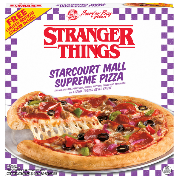 Stranger Things Starcourt Mall Supreme Pizza 25.20 Oz