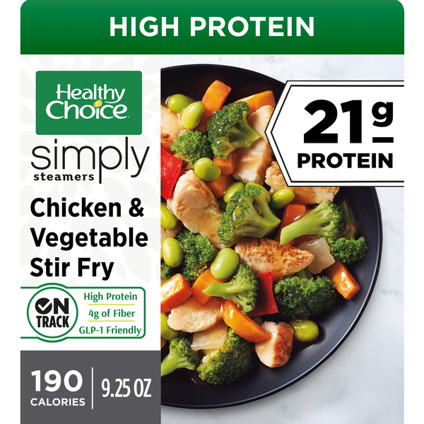 Healthy Choice Steamers Chicken & Vegetable Stir Fry 9.25 Oz