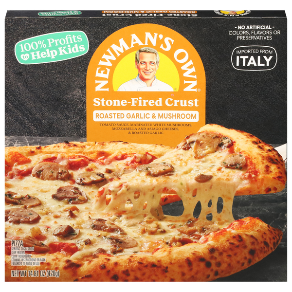 Newman's Own Stone Fired Roasted Garlic & Mushroom 14.81 Oz