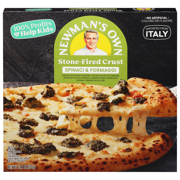 Newman's Own Stone Fired Spinaci & Formaggi 13.8 Oz
