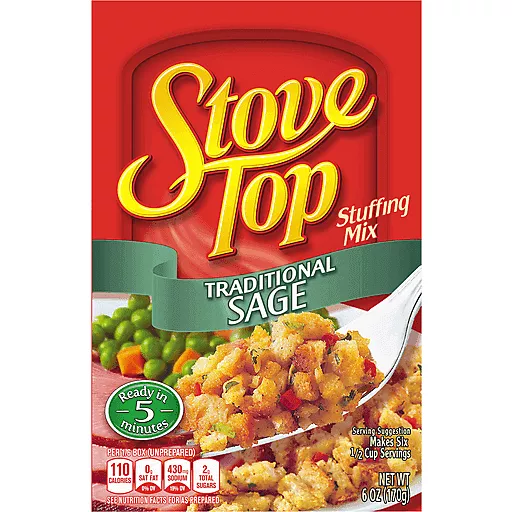Stove Top Stuffing Mix Traditional Sage 6 Oz
