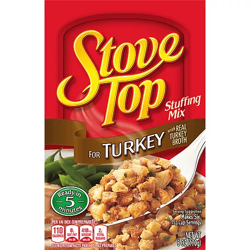 Stove Top Stuffing Mix Turkey 6 Oz