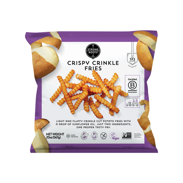 Strong Roots Crispy Crinkle Fries 20 Oz