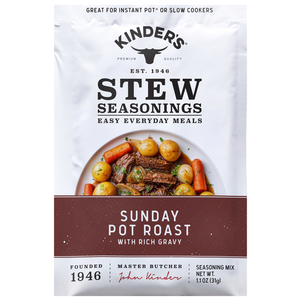 Kinder's Sunday Pot Roast with Rich Gravy 1.1 Oz