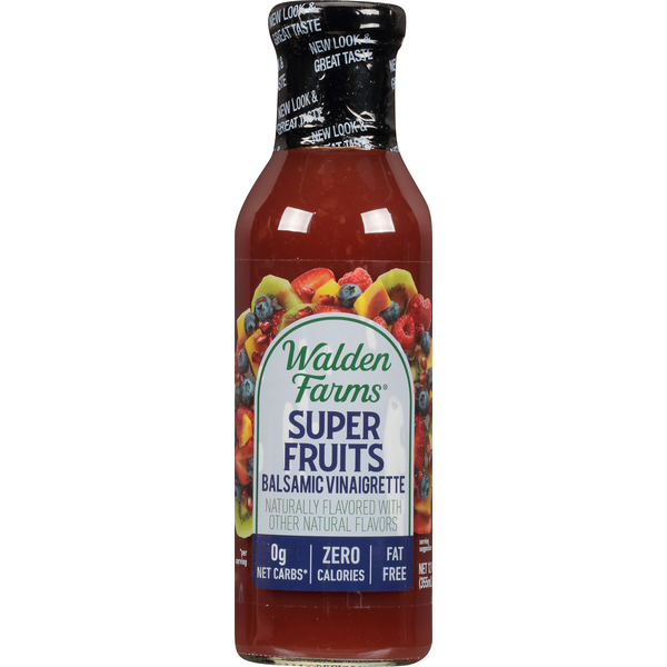 Walden Farms Super Fruits Balsamic Vinaigrette 12 FL Oz