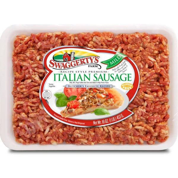 Swaggerty's Farm Mild Italian Sausage 16 Oz Swaggerty's Farm Mild Italian Sausage 16 Oz