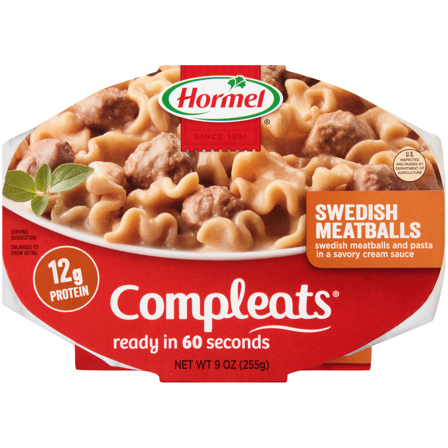 SwedishMeatballsAndPastaInASavoryCreamSauce9Oz SwedishMeatballsAndPastaInASavoryCreamSauce9Oz