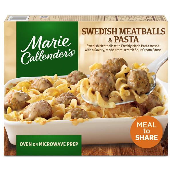 Marie Callender's Swedish Meatballs & Pasta 26 Oz Marie Callender's Swedish Meatballs & Pasta 26 Oz